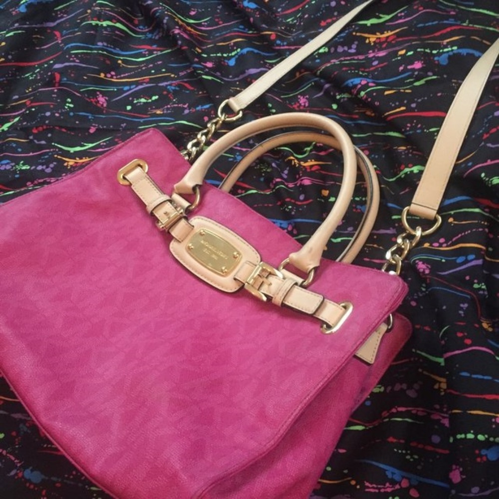 MICHAEL KORS PINK CROSSBODY